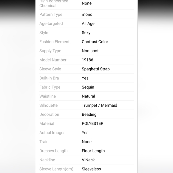 Glamorous Sequin Prom Dress - Blue and Pink - Picture 9 of 12